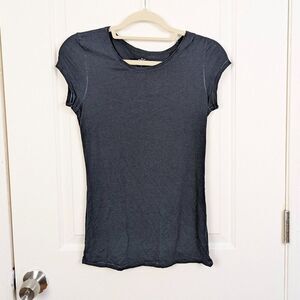 ALO | Gray Short Sleeve Athletic Tee Size Small